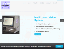 Tablet Screenshot of anglesystems.com